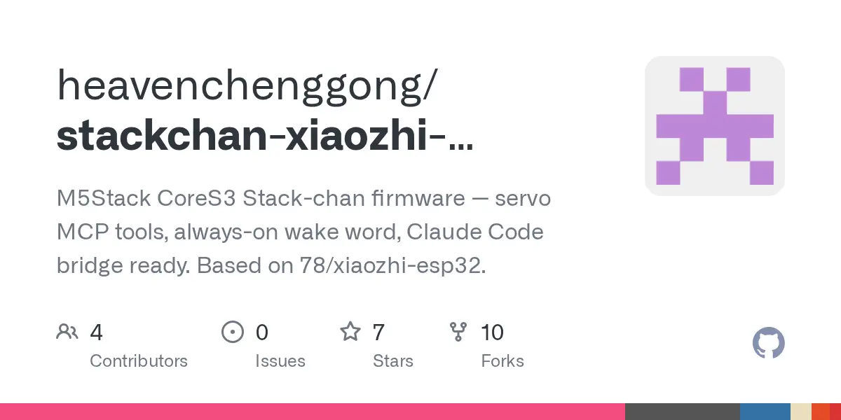 Paimon: Stack-chan with a Claude Code bridge